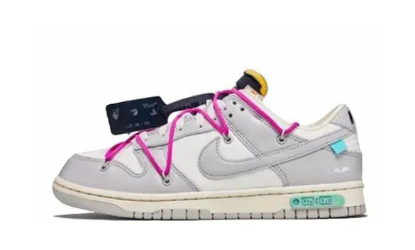 off-white-x-nike-dunk-low-white-pink-lot-30_w490.jpg X OFF LOT 30 - immagine 1